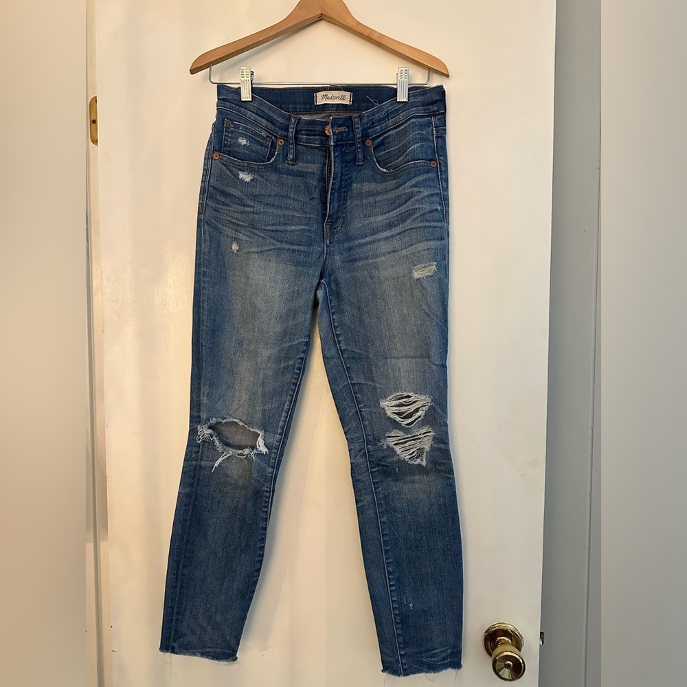 Madewell 9in high rise skinny jean